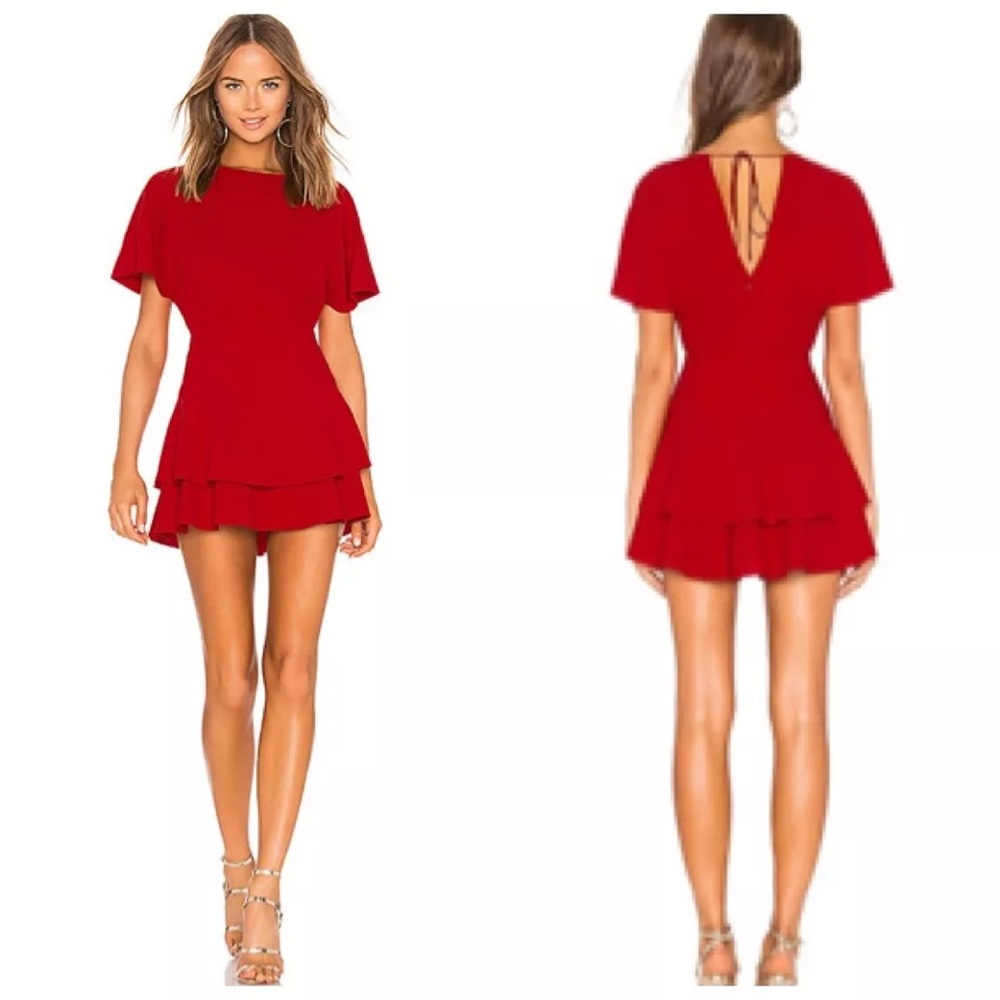 Alice and Olivia Palmira Mini Dress